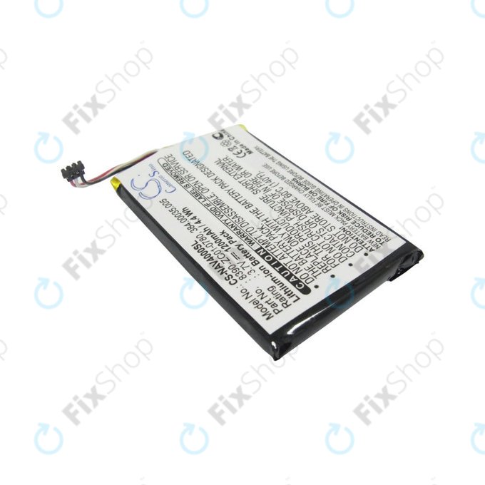 Батерия за Navigon 40 Easy, Plus, Premium, 1200mAh, Li-Pol, 3.7V, 8390-ZC01-0780, HQ