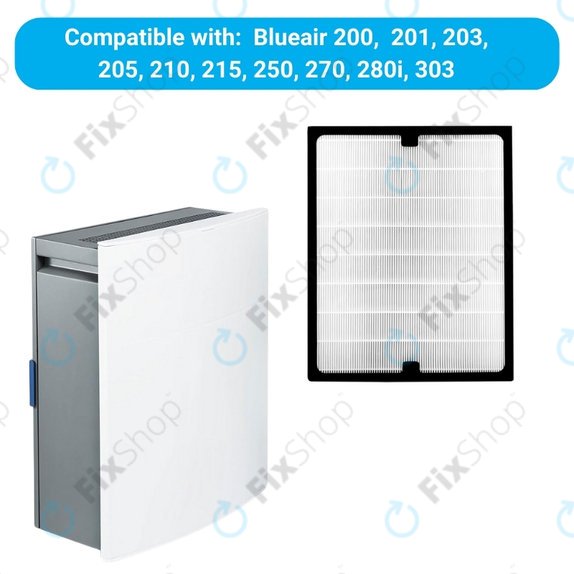 Blueair 200-series, 300-series - HEPA филтър (Активен въглен)
