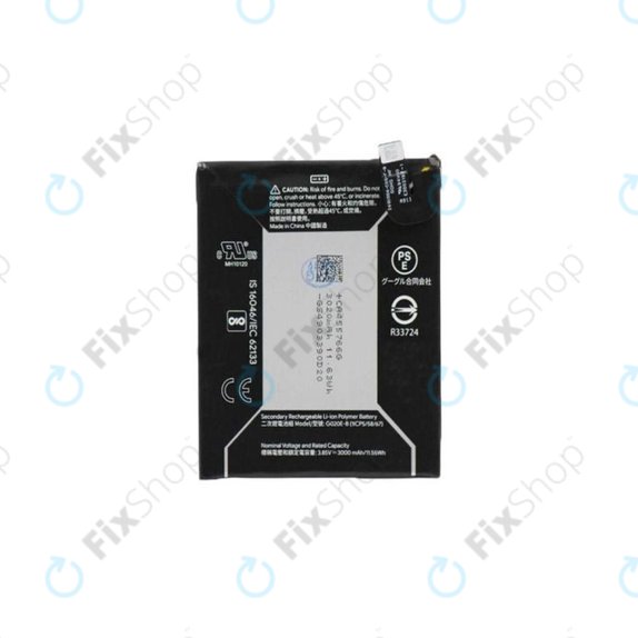 Батерия за Google Pixel 3a, G020E-B, 3000mAh