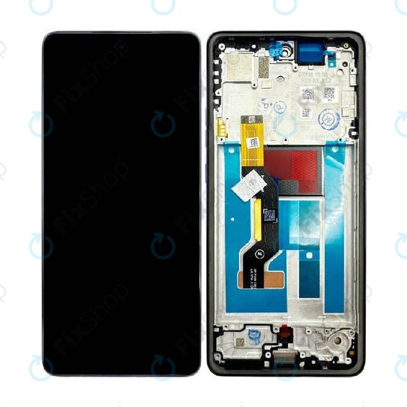 Дисплей за Motorola Moto G86 5G, Тъчскрийн с рамка, Spellbound, 5D68C30474, Genuine Service Pack