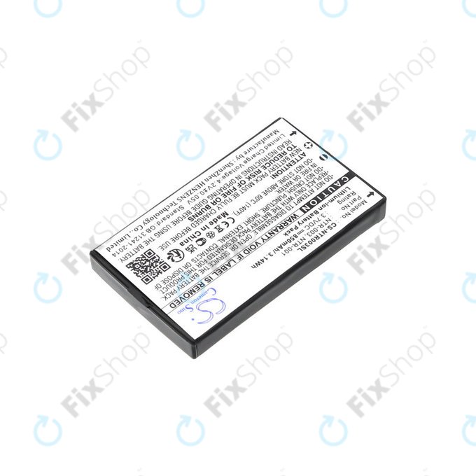 Батерия за Nintendo, 850mAh, Li-Ion, 3.7V, NTR-003, HQ