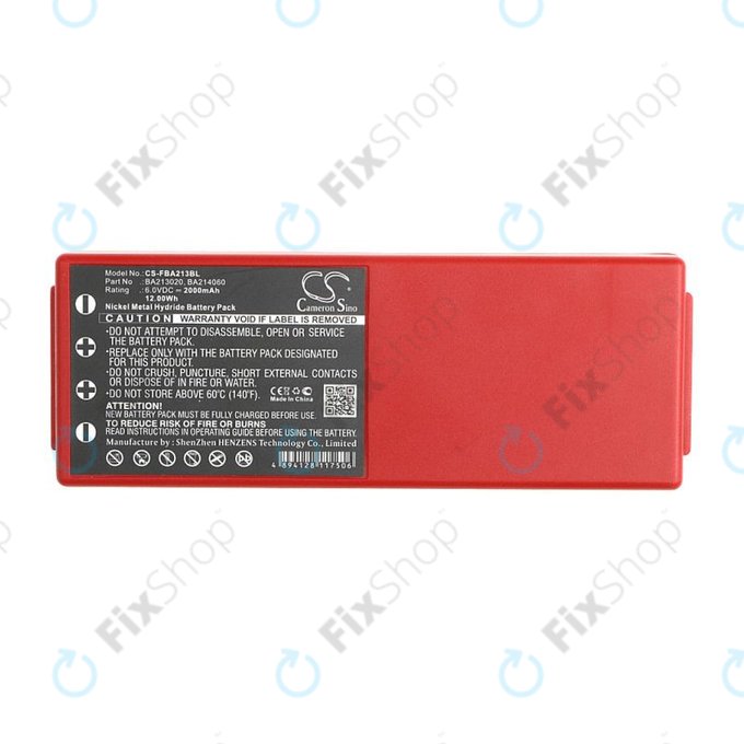 Батерия за HBC Radiomatic Spectrum, 2000mAh, Ni-MH, 6V, BA214061, HQ