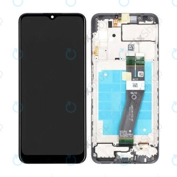 дисплей за Samsung A03s A037G, EU, Тъчскрийн и рамка, GH81-21233A, Genuine Service Pack
