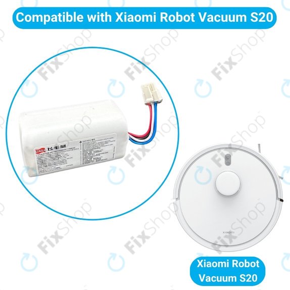 Батерия за Xiaomi Robot Vacuum S20, 2900mAh, Li-Ion 14.4V, P2332-4S1P-SCEV 4INR19/66