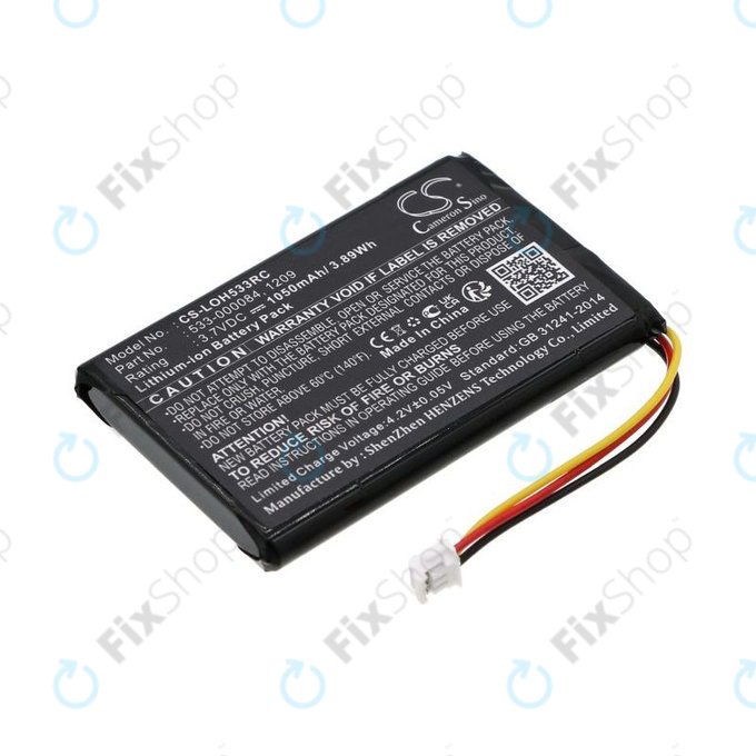 Батерия за Logitech Harmony Touch, Ultimate, 1050mAh, Li-Ion, 3.7V, 533-000083, HQ