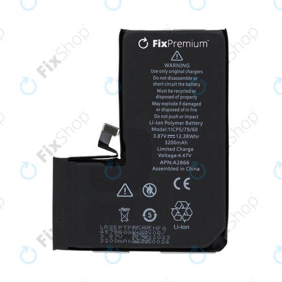 Батерия за iPhone 14 Pro, 3200mAh, DIAGNOSTIC