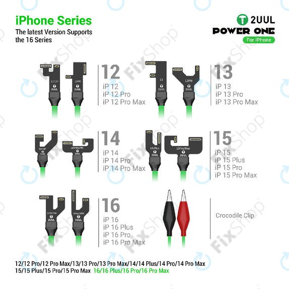 One-Click захранващ кабел за iPhone 12 – 16 Pro Max 2UUL PW09