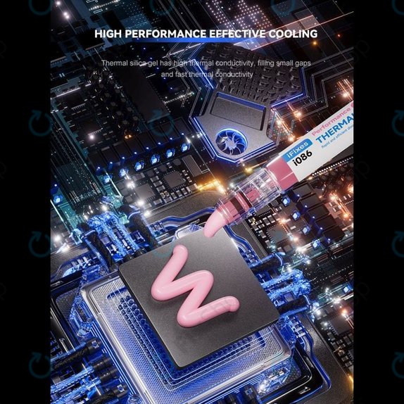 Термална паста за телефони и таблети iFixes i506 Pink Performance Thermal Compound, 50g