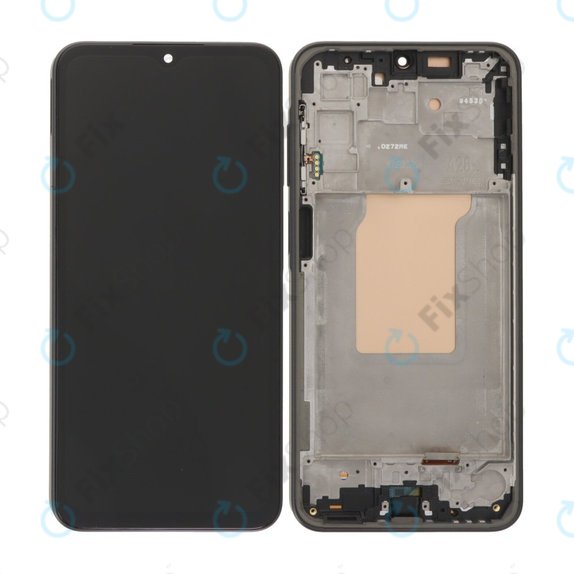 Дисплей за Samsung Galaxy A26 A266E, тъч стъкло с рамка, Black
