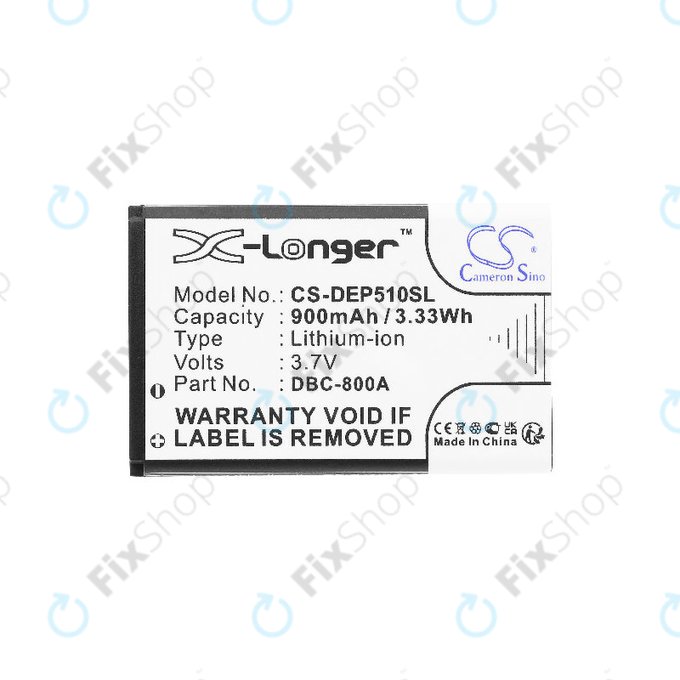 Батерия за Doro 1360, 900mAh, Li-ion, 3.7V, DBC-800A, HQ