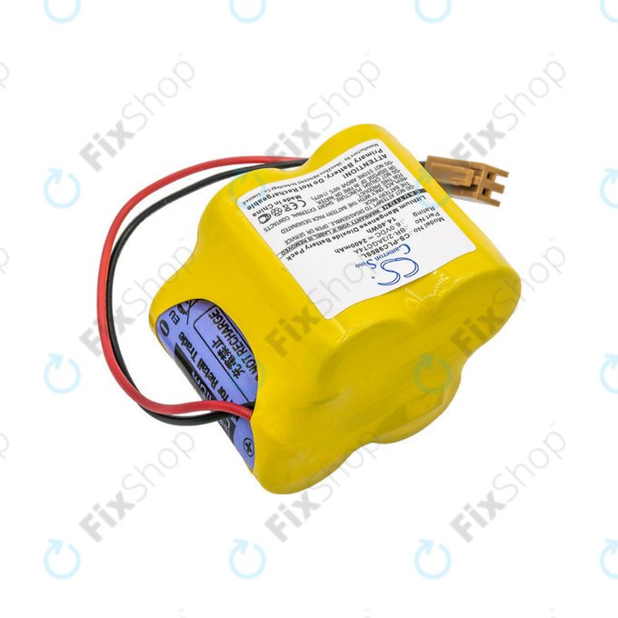 Батерия за Fanuc 18-T Series Programmable Logic, 2400mAh, Li-MnO2, 6V, BR-2/3AGCT4A, HQ