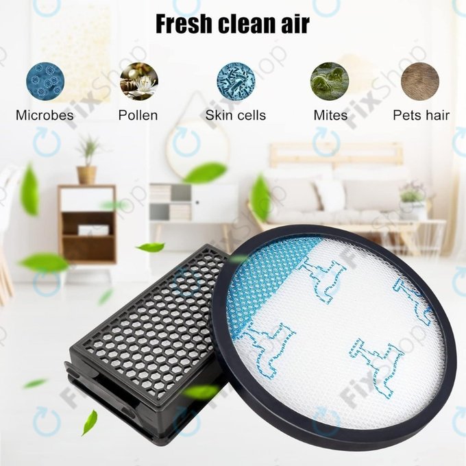 HEPA филтър + миещ се филтър за Rowenta Compact Power (ZR005901)