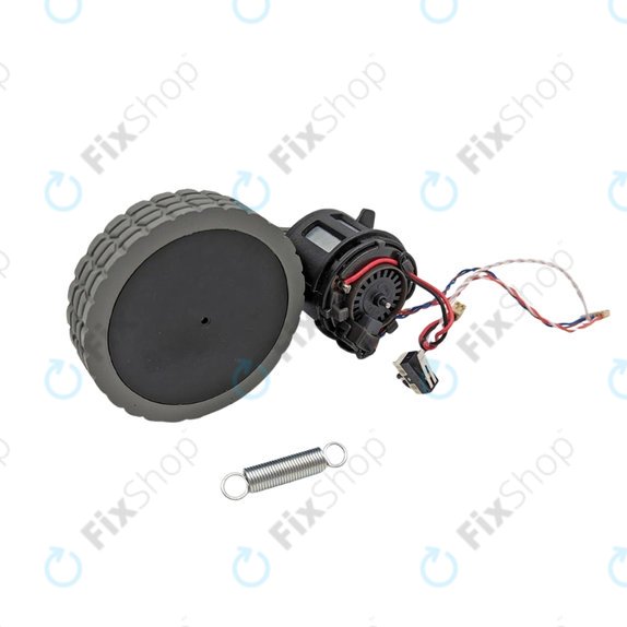 Колело с мотор, Десен, Черна за iRobot Roomba Combo 111, Roomba Combo 113