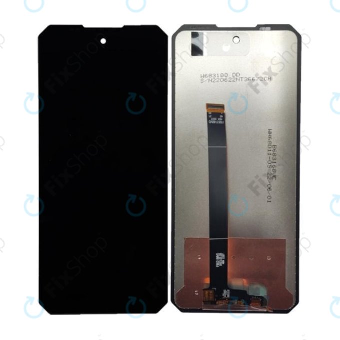 дисплей за Oukitel WP21, WP21 Ultra, Тъчскрийн без рамка, TFT