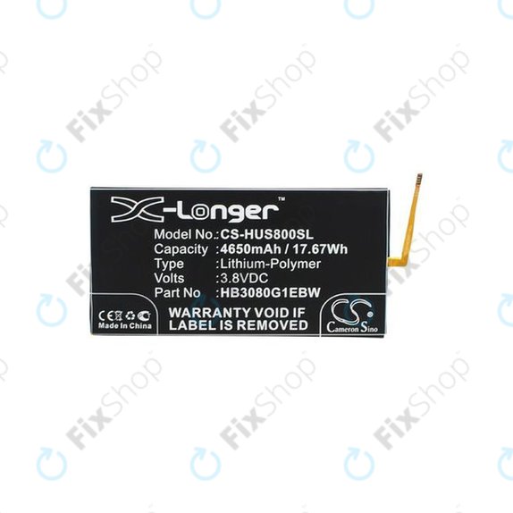 Батерия за Huawei EE Eagle, MediaPad T1 8.0, T1 10, HB3080G1EBW, HB3080G1EBC, 4650mAh, HQ