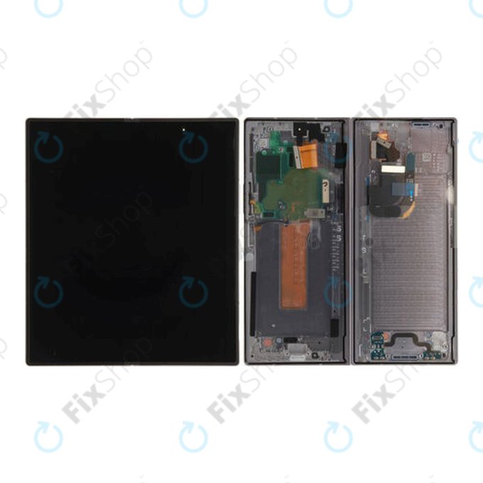 дисплей за Samsung Z Fold 6 F956B, Тъчскрийн и рамка, GH82-35042A, Silver Shadow, Genuine Service Pack