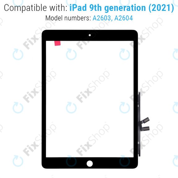 Тъчскрийн за iPad (9th Gen 2021), Black
