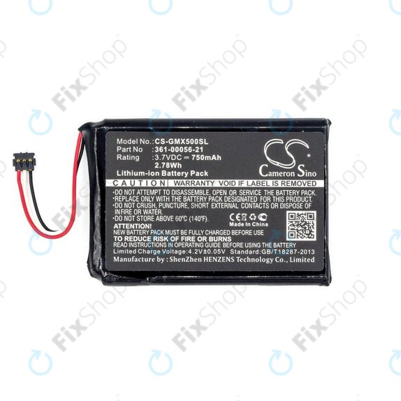 Батерия за Garmin Driveluxe 50, 750mAh, Li-Ion, 3.7V, 361-00056-21, HQ