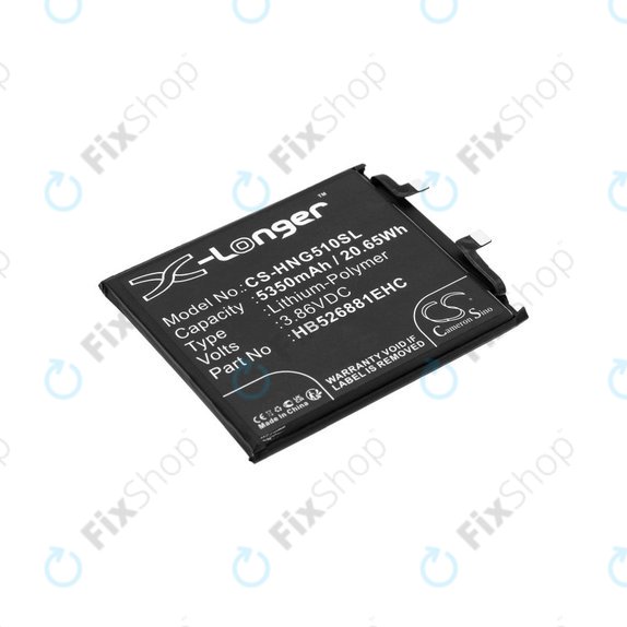 Батерия за Honor Magic 5 Pro, 5350mAh, Li-Pol, 3.86V, HB526881EHC, HQ