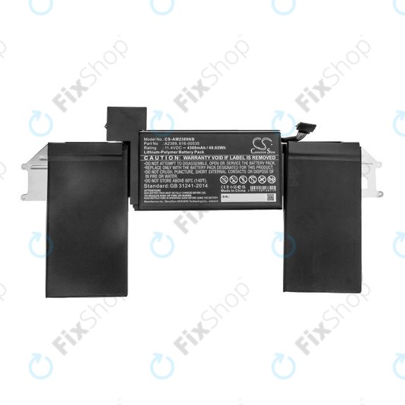 батерия за MacBook Air 13" A2337 (2020), A2389, 4300mAh, HQ