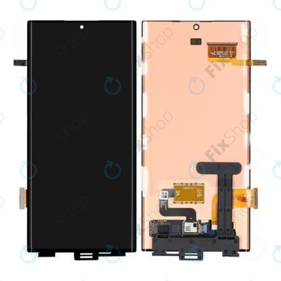 дисплей OLED за Samsung S22 Ultra S908B, Тъчскрийн без рамка, GH96-14788A Genuine Service Pack