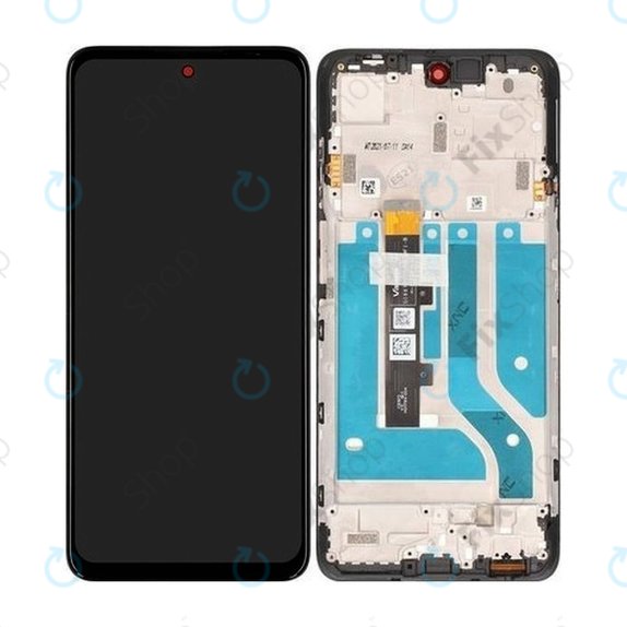 дисплей за Motorola Edge 20 Lite XT2139, Тъчскрийн и рамка, 5D68C19271, Genuine Service Pack