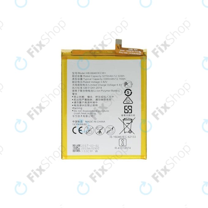 Батерия за Huawei Honor 6X (BLN-L21), HB386483ECW, 3340mAh