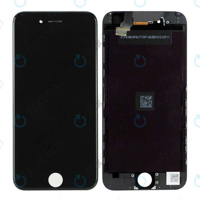Дисплей за iPhone 6, Black, Тъчскрийн с рамка