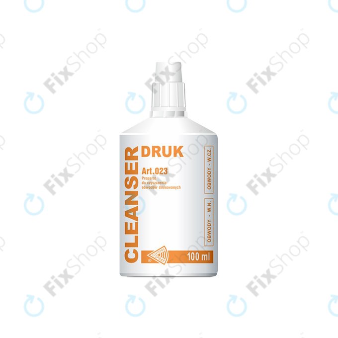 Почистваща течност за PCB платки – 100ml, Cleanser DRUK