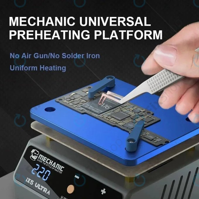 Мини нагревател за PCB демонтаж Mechanic IX5 Ultra