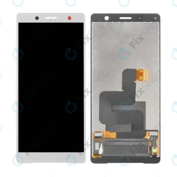 дисплей за Sony Xperia XZ2 Compact, Тъчскрийн без рамка, сребърен, Сребро, Silver, TFT