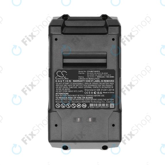 Батерия за Makita Cf001g, Ga005g, 4000mAh, Li-Ion, 40V, BL4020, HQ