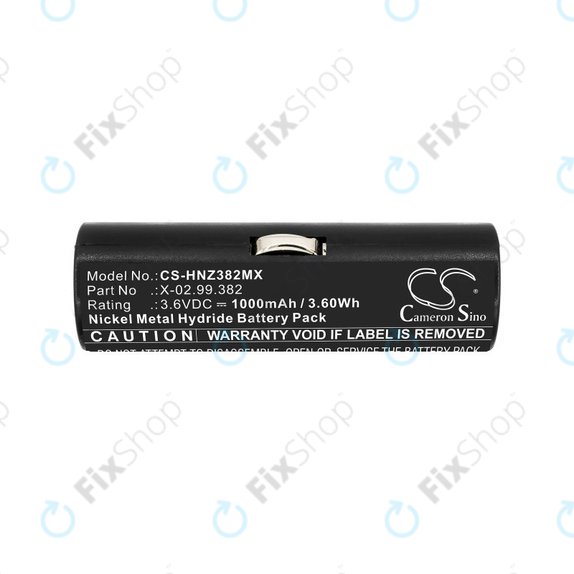 Батерия за Heine Ophthalmoscope Beta 200, 1000mAh, Ni-MH, 3.6V, X-02.99.382, HQ