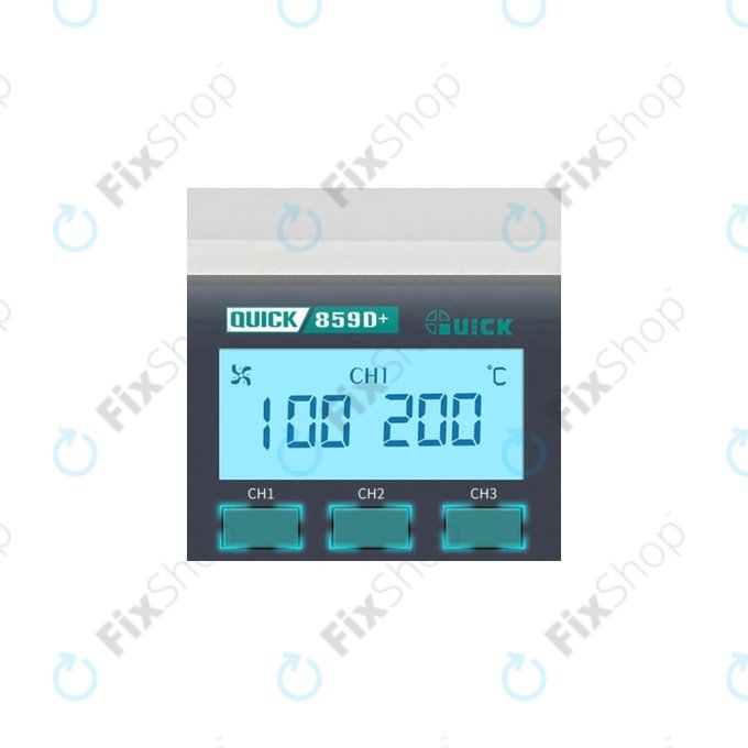 Топловъздушна поялна станция, Quick 859D+