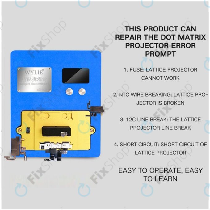 Предгряваща платформа за ремонт на PCB Wylie K85 за iPhone X, XS, XS Max, 11, 11 Pro, 11 Pro Max