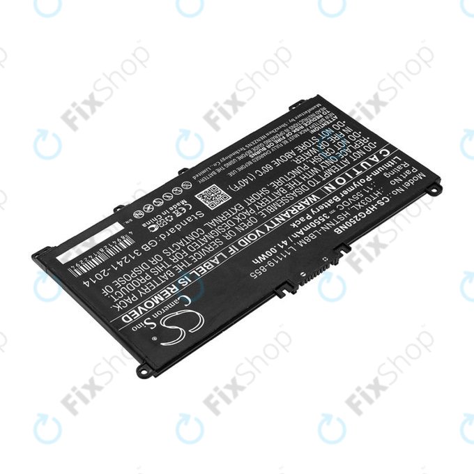 Батерия за HP Pavilion 14, 15, 17, 3550mAh, Li-Pol, 11.55V, HT03XL, HQ