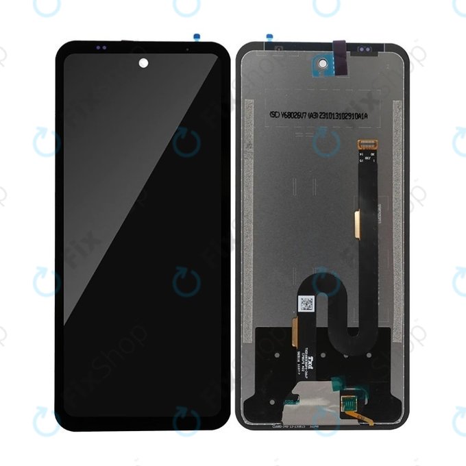 дисплей за Ulefone Armor 24, Тъчскрийн без рамка, TFT