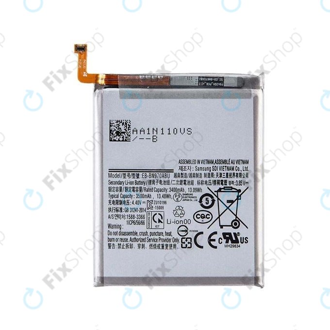 Батерия за Samsung Note 10, EB-BN970ABU, 3500mAh