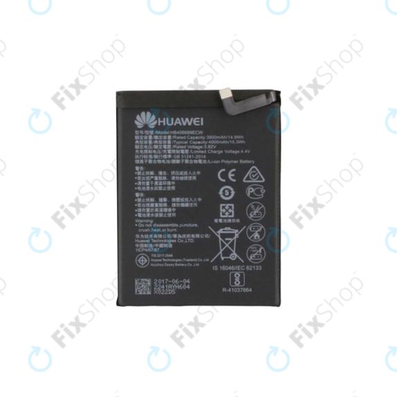 Батерия за Huawei Y9 (2018), Y7 (2019), HB406689ECW, 4000mAh, 24022860, 24022692, 24022241, Genuine Service Pack