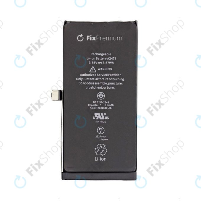Батерия за iPhone 12 Mini, 2227mAh, FixPremium