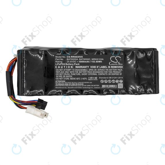 Батерия за Robomow, Wolf Garten, Cub Cadet, 6000mAh, LiFePO4, 25.6V, MRK6103A, HQ