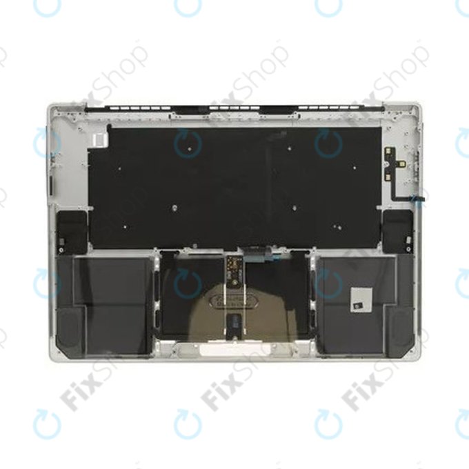 Горен корпус с клавиатура за MacBook Pro 16", A2780 (2023), с US клавиатура и батерия, Silver, 661-32190, Genuine Apple