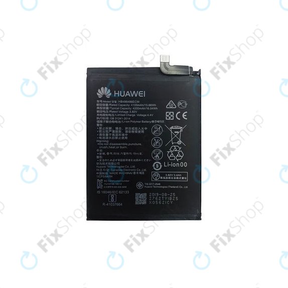 Батерия за Huawei Mate 20 Pro, P30 Pro, HB486486ECW, 4200mAh, 24022762, 24022946, Genuine Service Pack