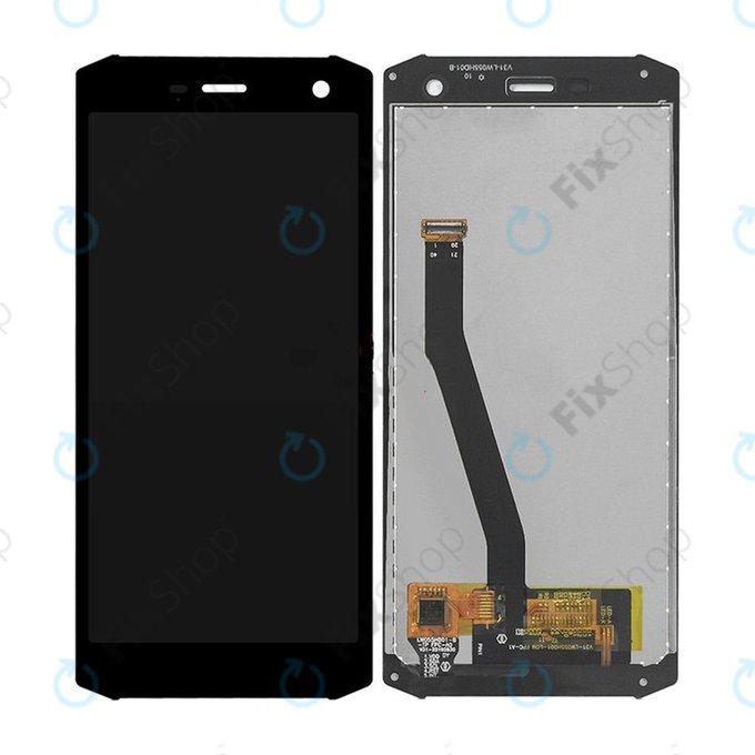 дисплей за myPhone Hammer Energy 2 Eco, Тъчскрийн без рамка, TFT