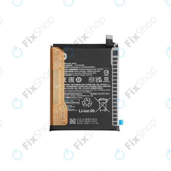 Батерия за Xiaomi Redmi Note 11 2201117TG 2201117TI, 11S 2201117SG 2201117SI, BN5D, 5000mAh - 460200009U1Y, 460200009Y1G, Genuine Service Pack