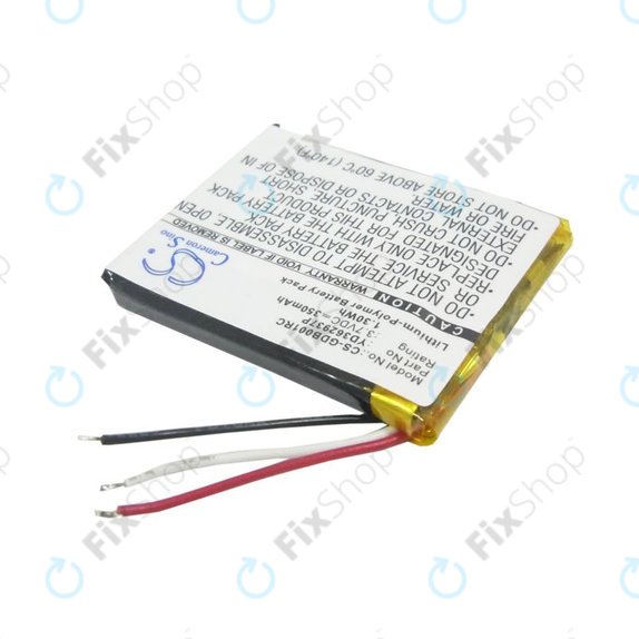 Батерия за GoPro Wifi Remote, 350mAh, Li-Pol, 3.7V, YD362937P, HQ