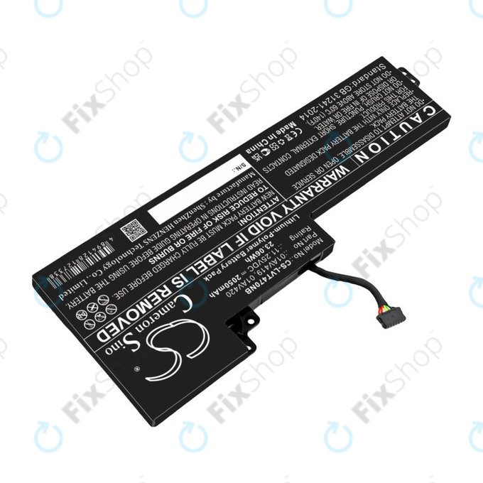 Батерия за Lenovo Thinkpad A285, T470, T480, 2050mAh, Li-Pol, 11.25V, 01AV419, HQ