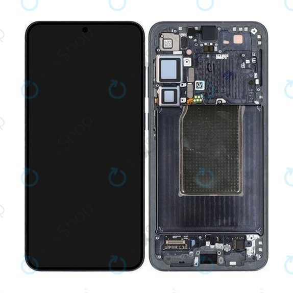 Дисплей за Samsung S25 Plus, Blueblack, Тъчскрийн с рамка, GH82-36368E Genuine Service Pack
