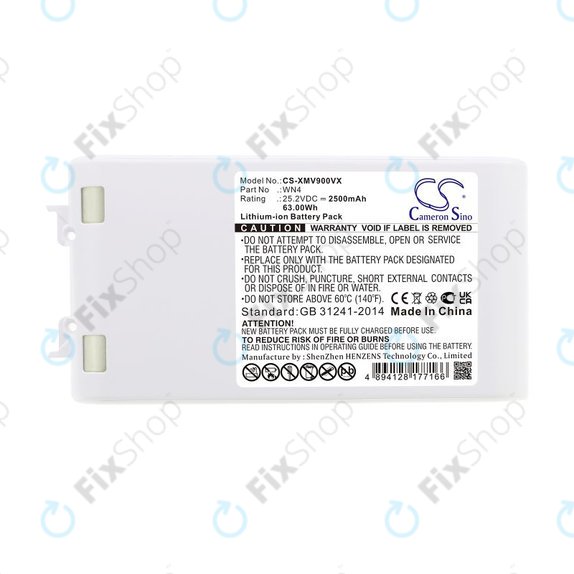 Батерия за Xiaomi Dreame V10, V9, V8, XR, 2500mAh, Li-Ion, 25.2V, WN4, HQ