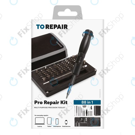 SBS - Pro комплект за ремонт на смартфони и лаптопи 88 в 1